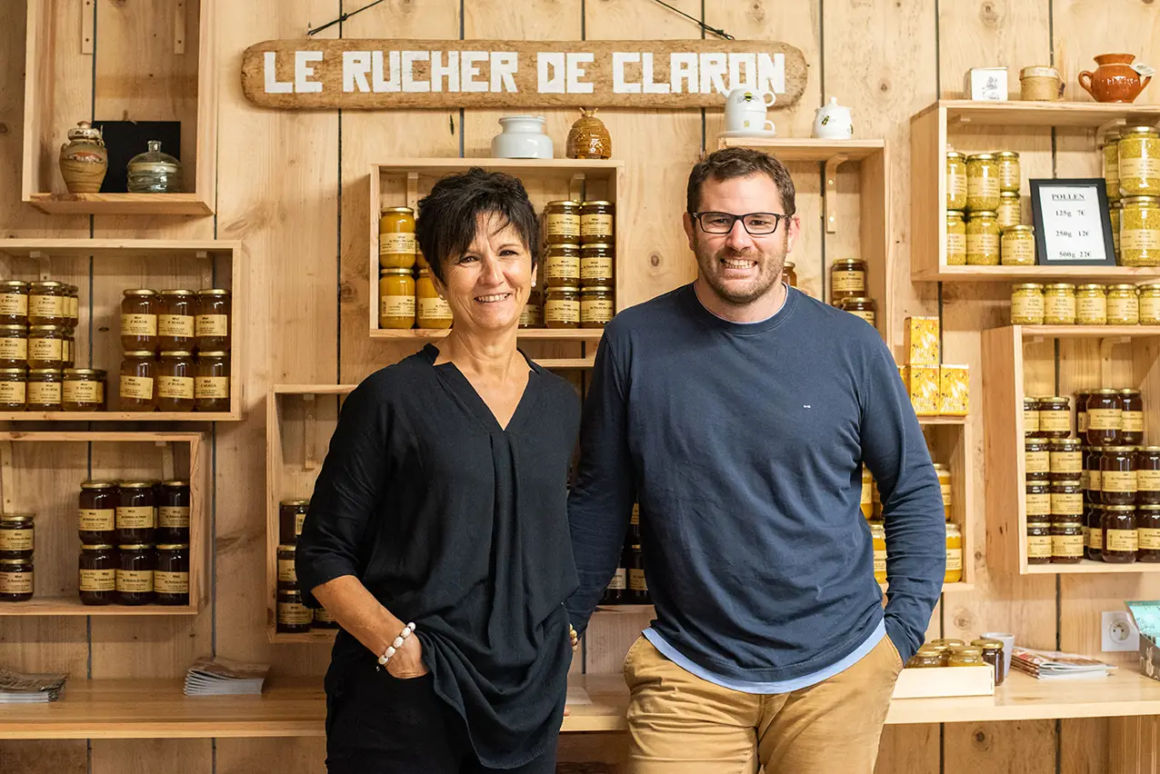 Visite du Rucher de Claron
