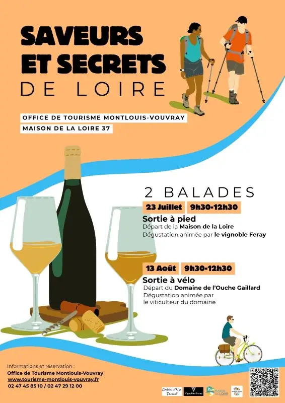 Saveurs et secrets de Loire - à pied