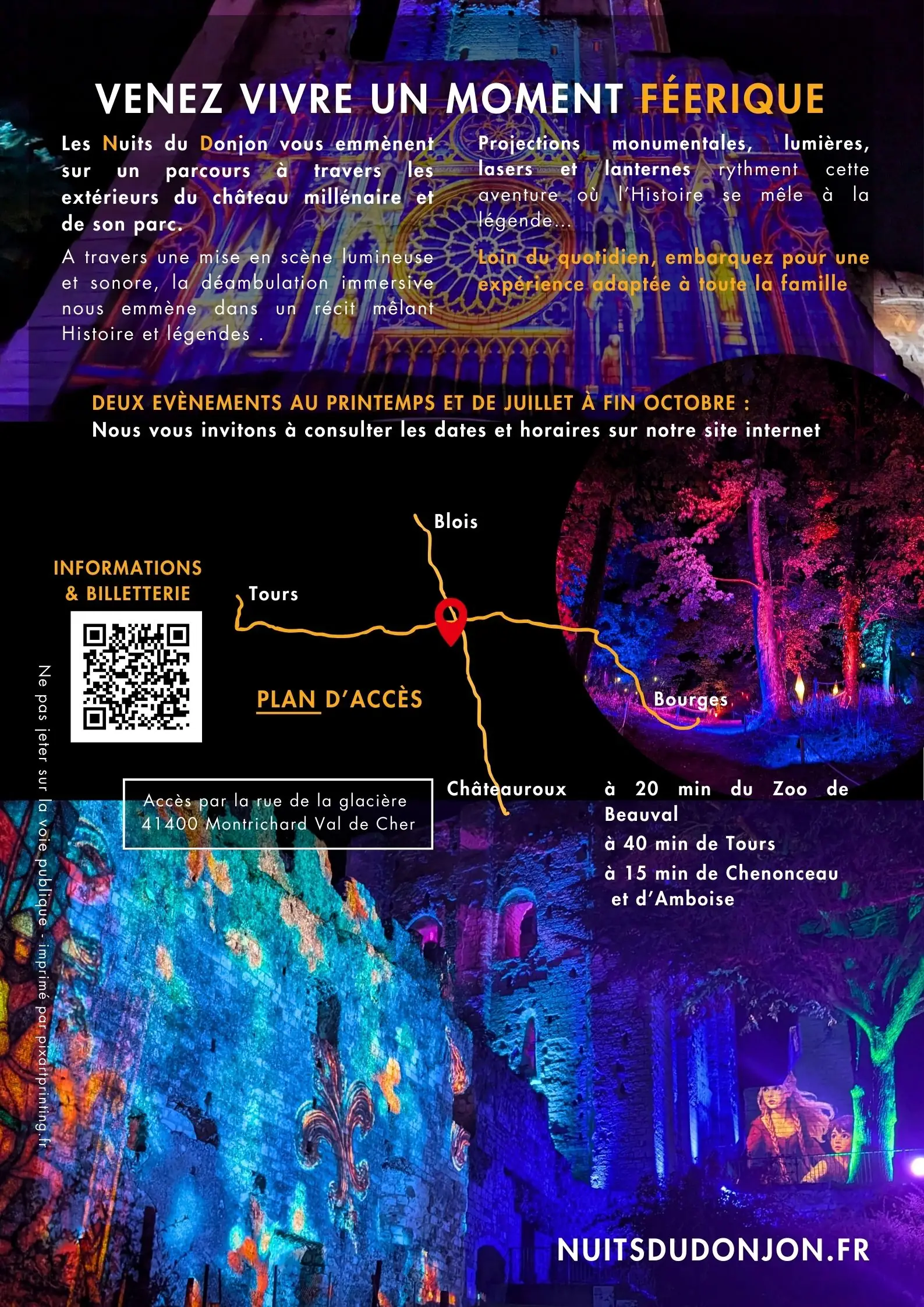 Nuits du Donjon à Montrichard