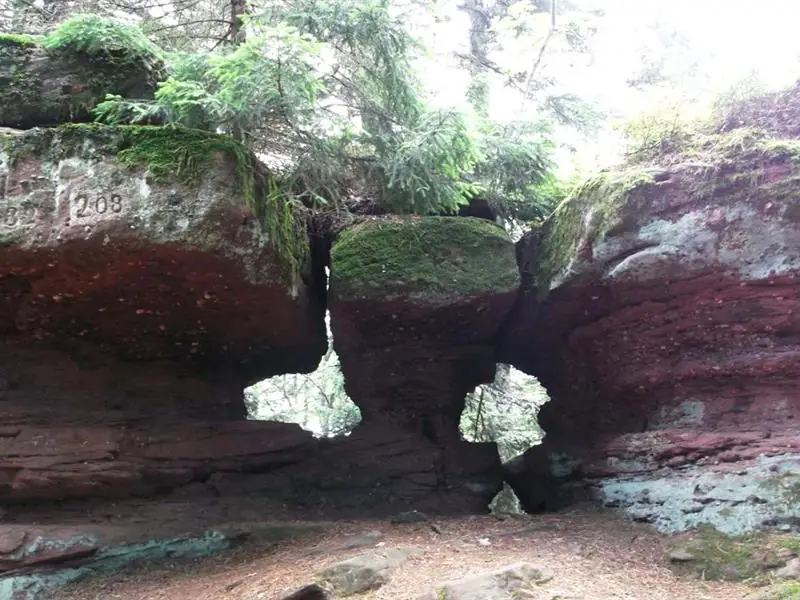 Club Vosgien : Les rochers du Taennchel