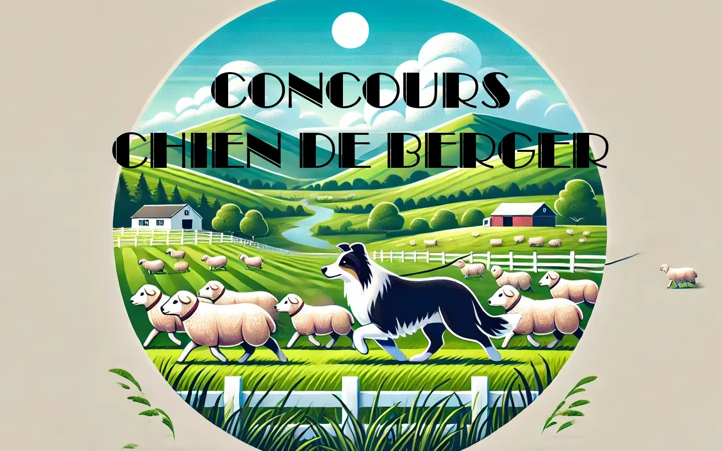 Concours de chiens de bergers