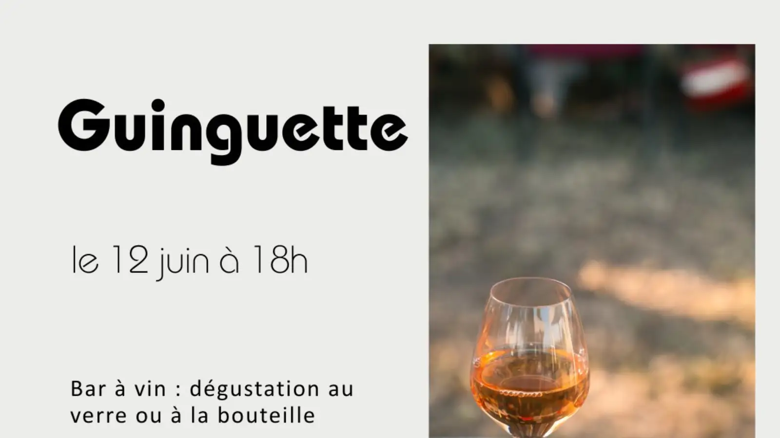 Guinguette au Château Couhins