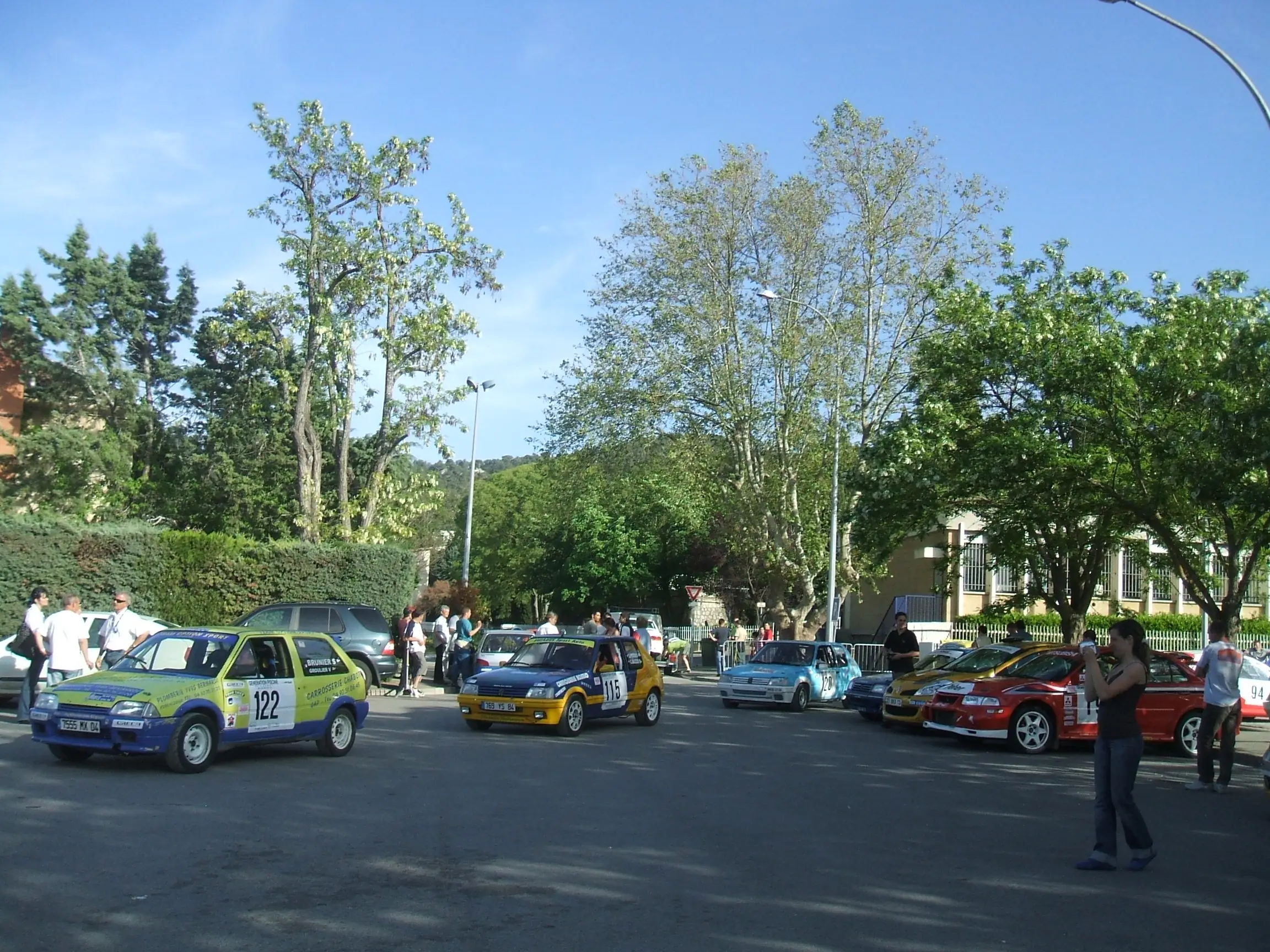 Course automobile la Ronde de la Durance