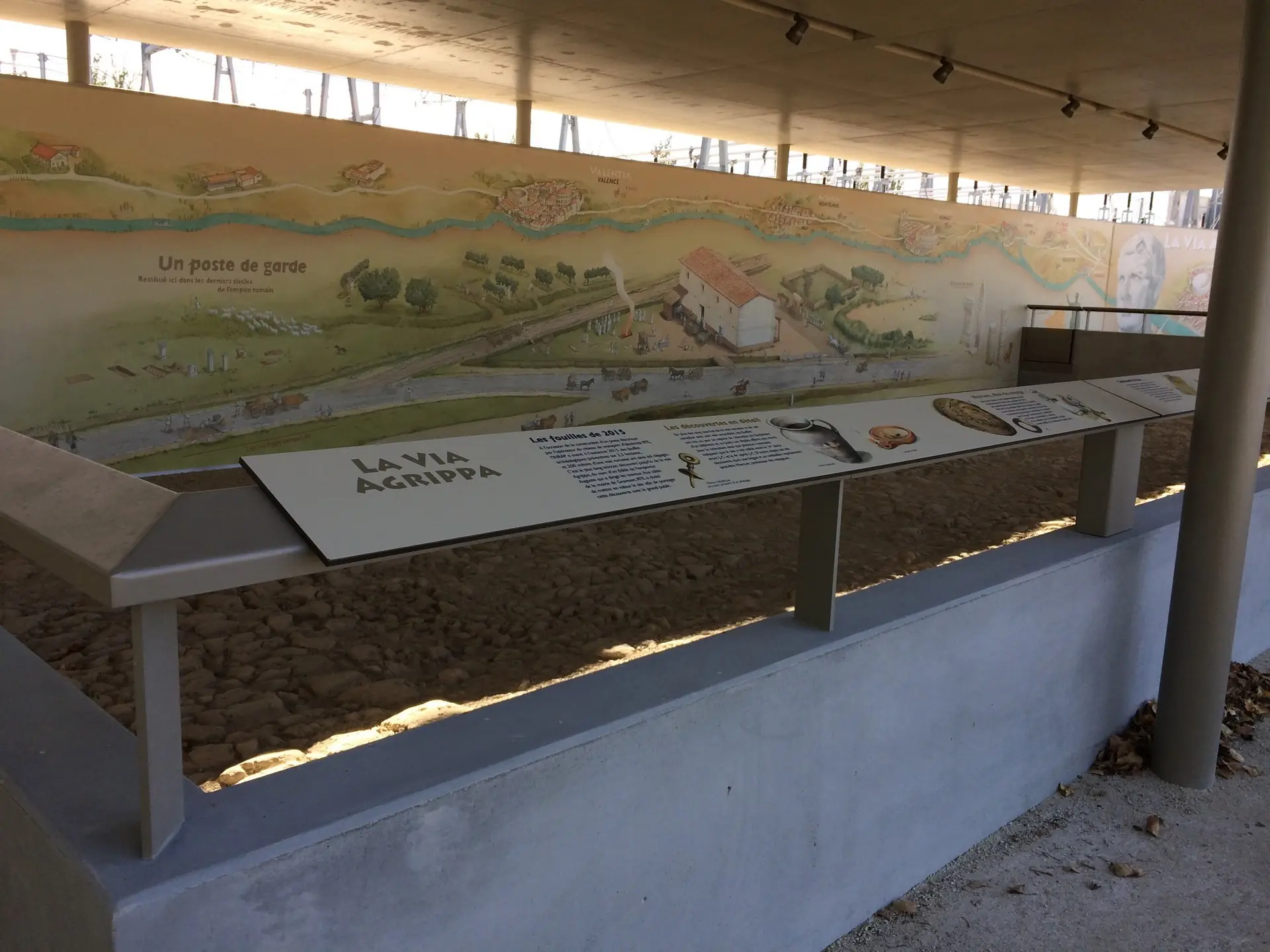 Site archéologique de la Via Agrippa