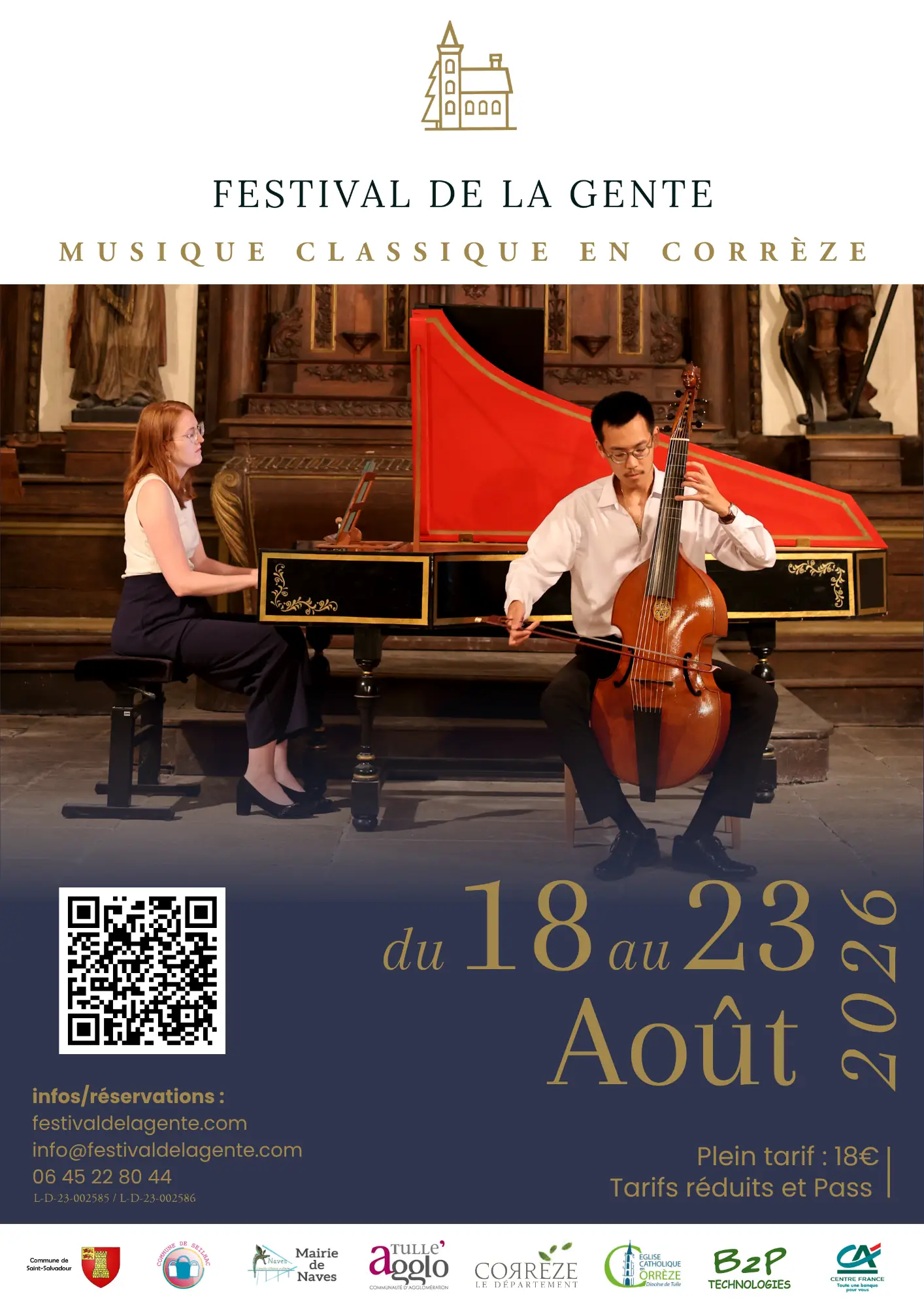 Festival de La Gente : “Cours et Cathédrales »