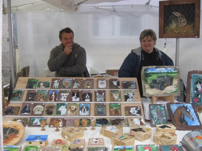 Marché artisanal