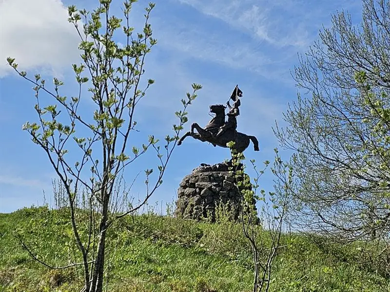 Statue de Jeanne D'arc à cheval