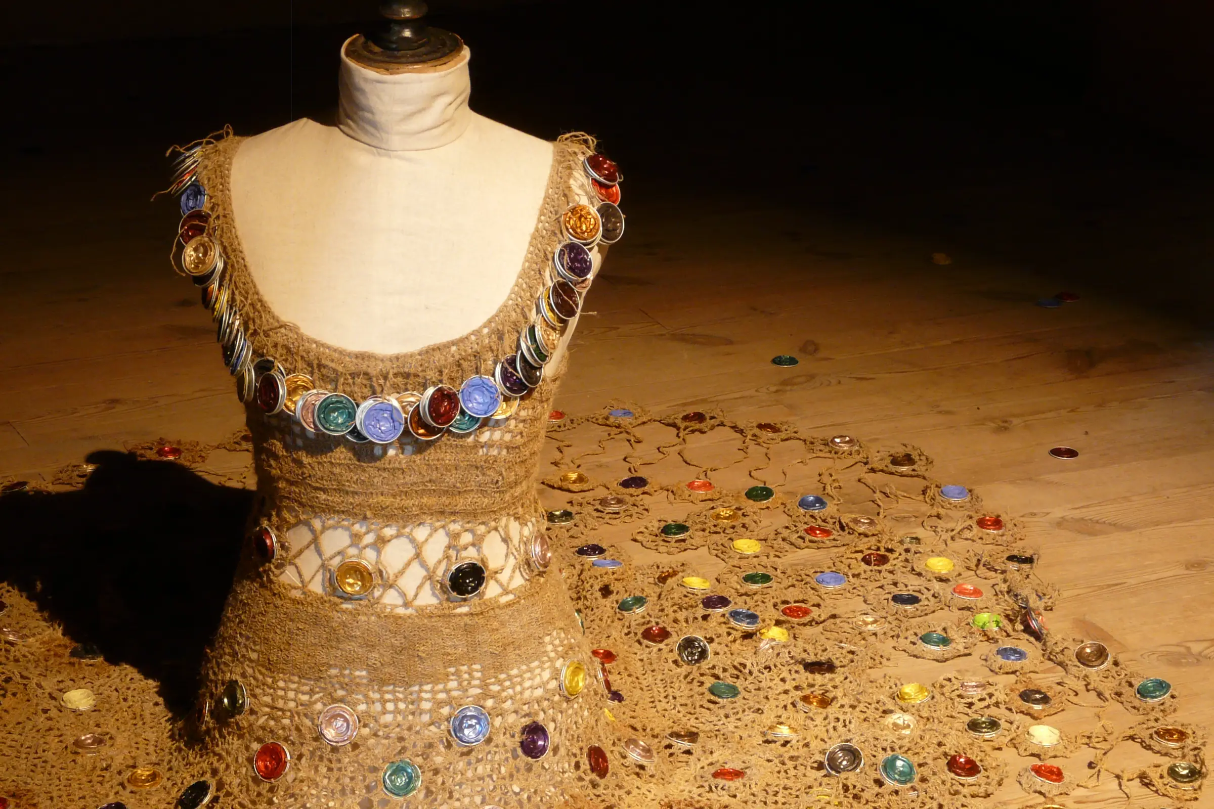 EXPOSITION AUTOUR DE LA TRAME - MARTINE THIBAUT