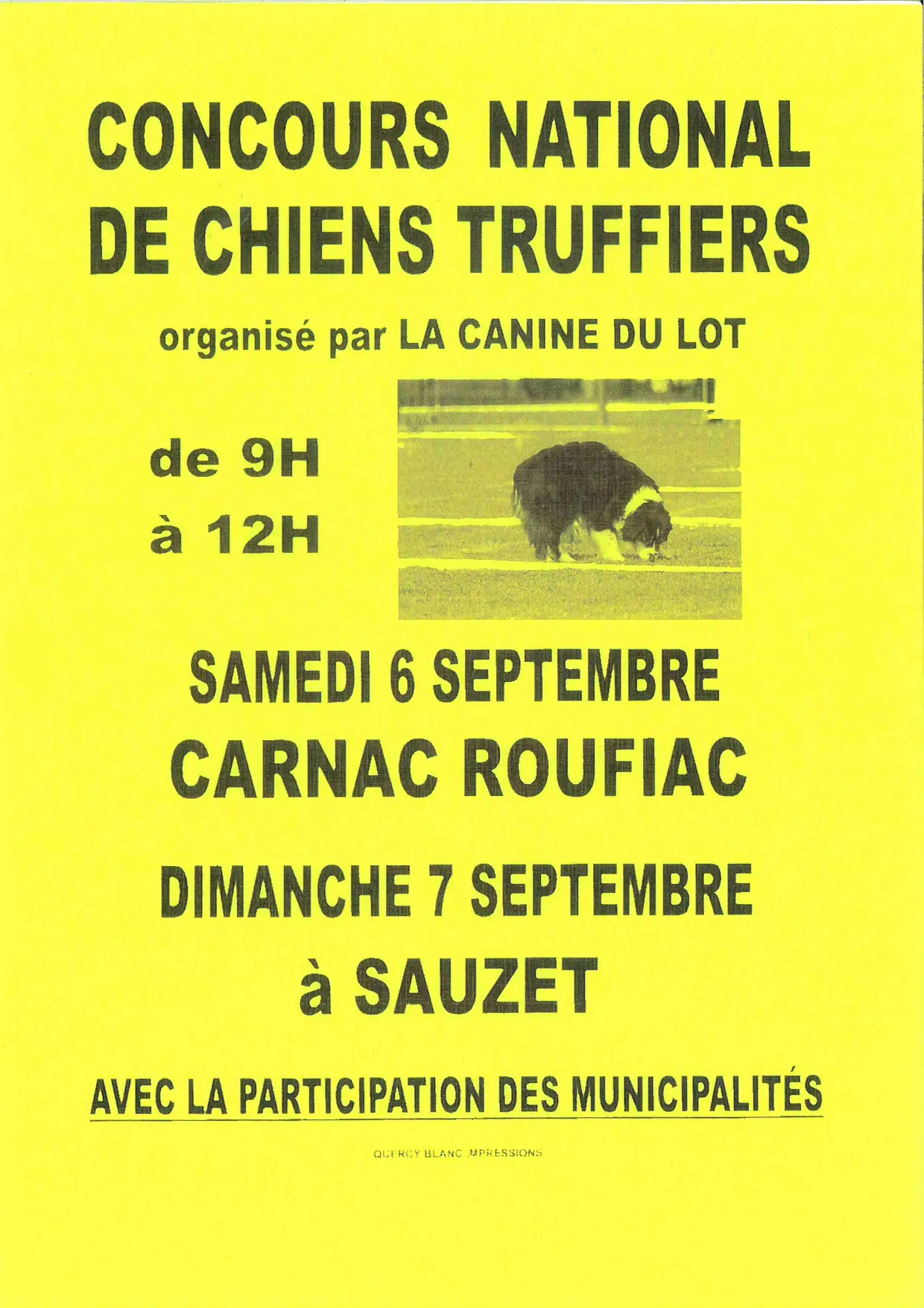 Concours national de cavage