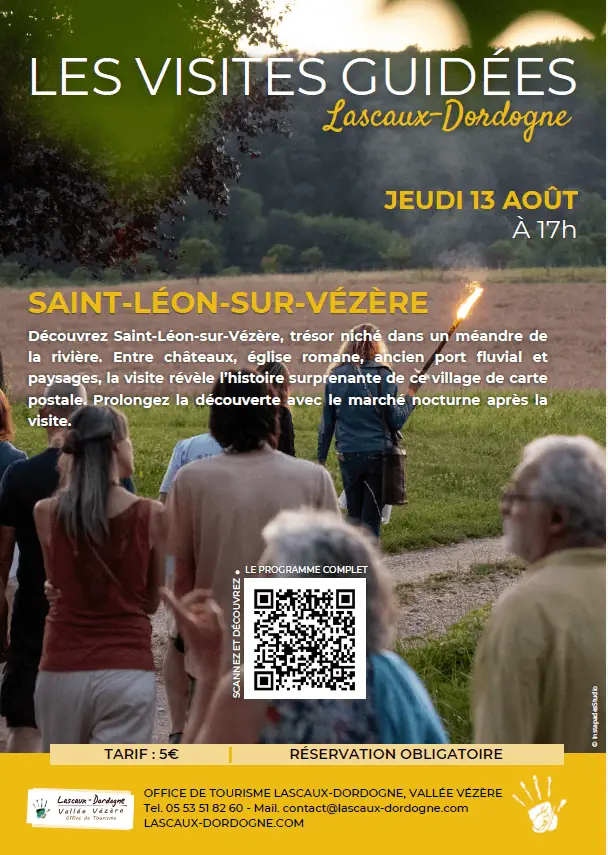 Visite guidée 2026 - Saint Léon sur Vézère