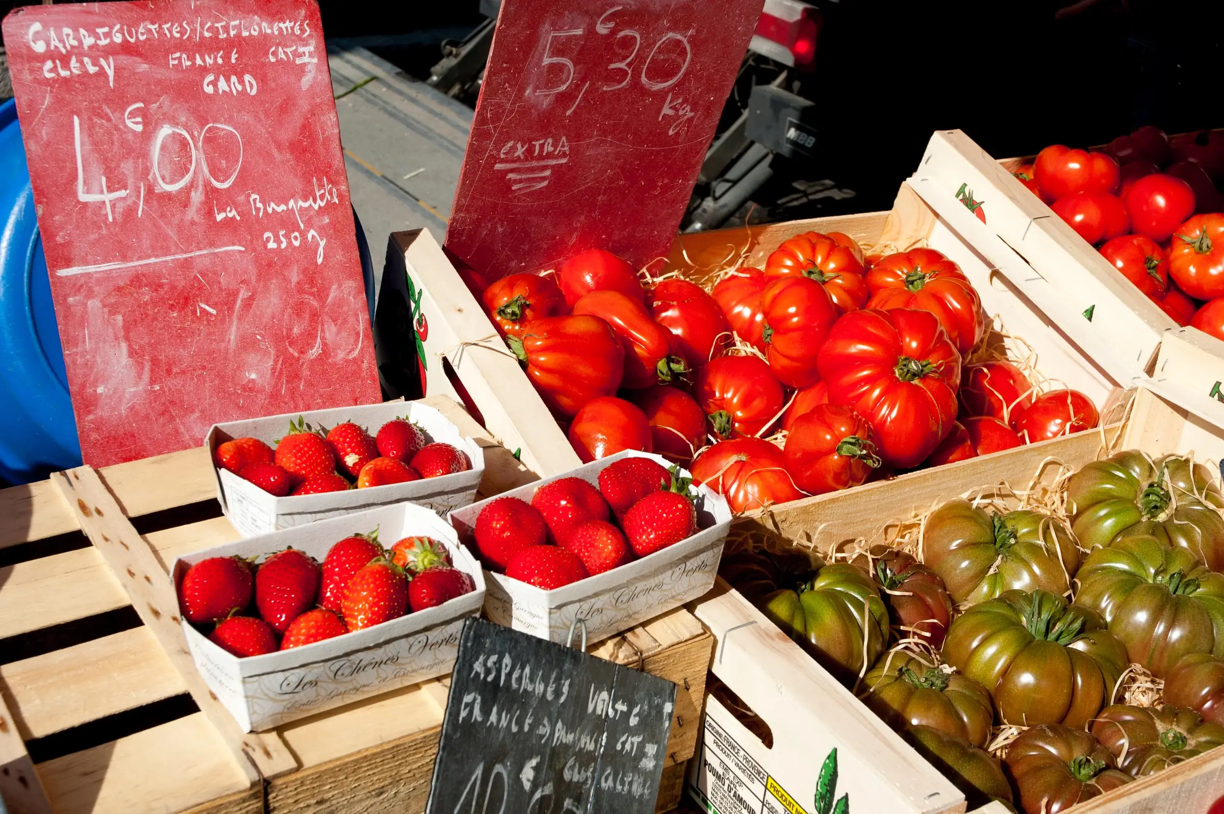 Le marché du dimanche matin