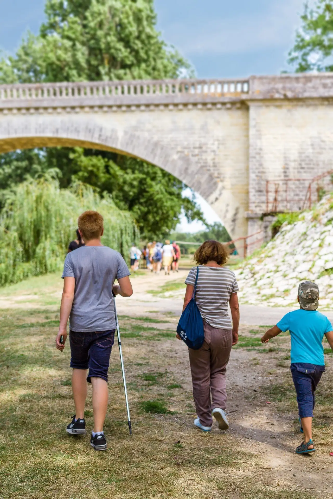 Pont de l'Ancienne Voie Ferrée de La Roche-Posay