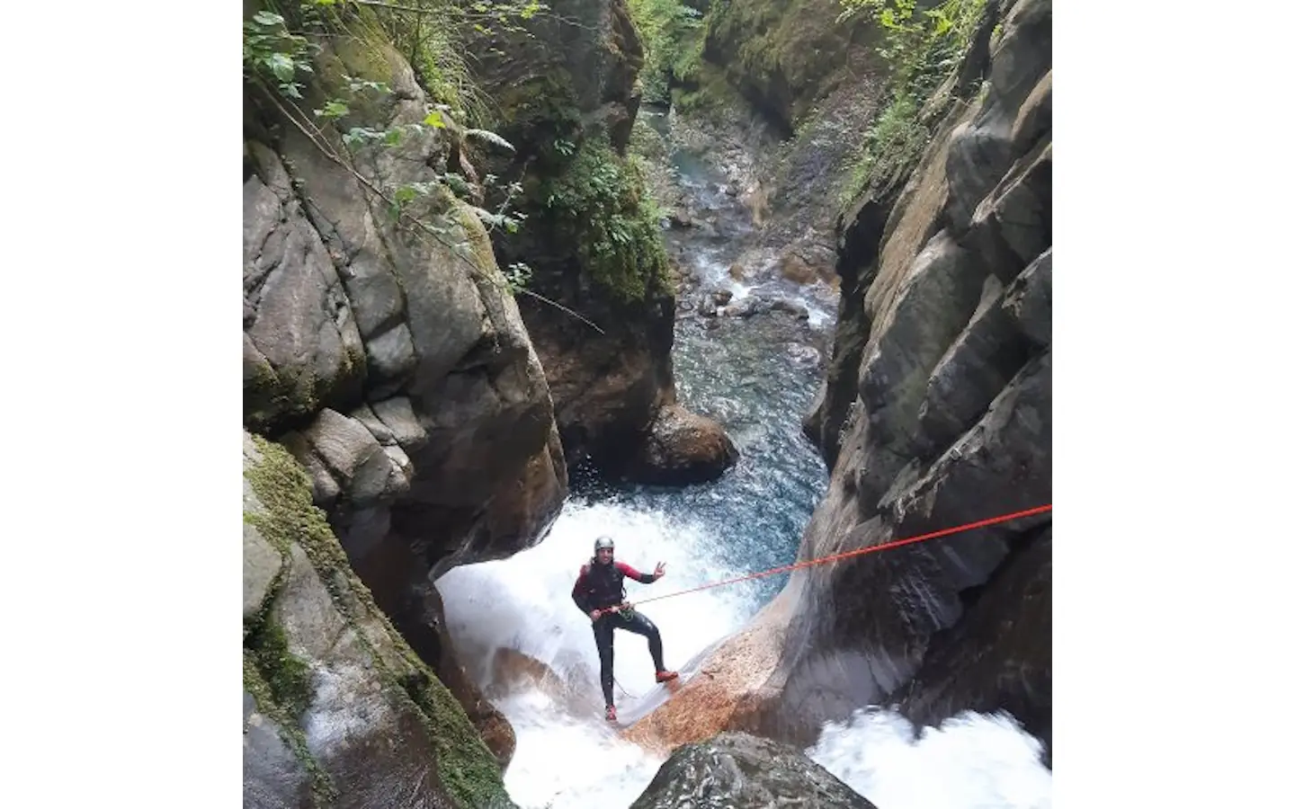Canyon sportif Harpea avec Mendi Gaiak