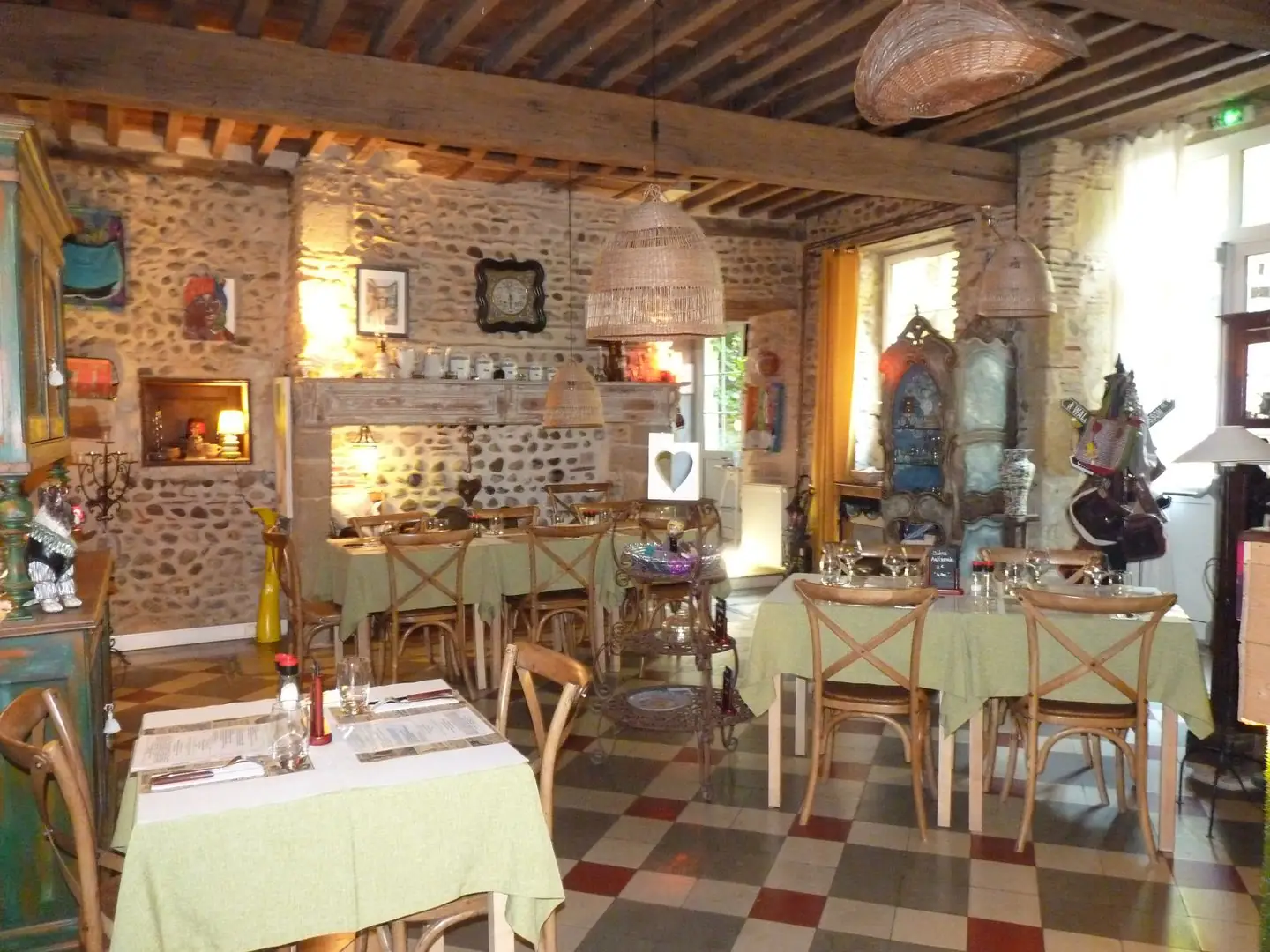 Expo-photos, au restaurant de la Tour