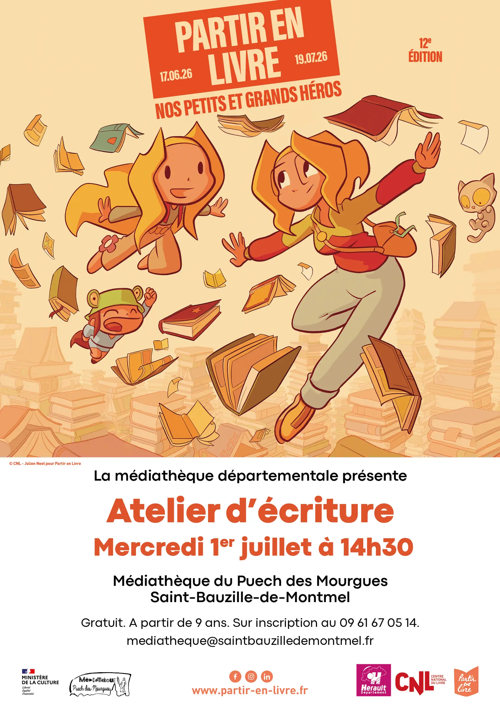 Atelier d'écriture : Le héros de mon histoire
