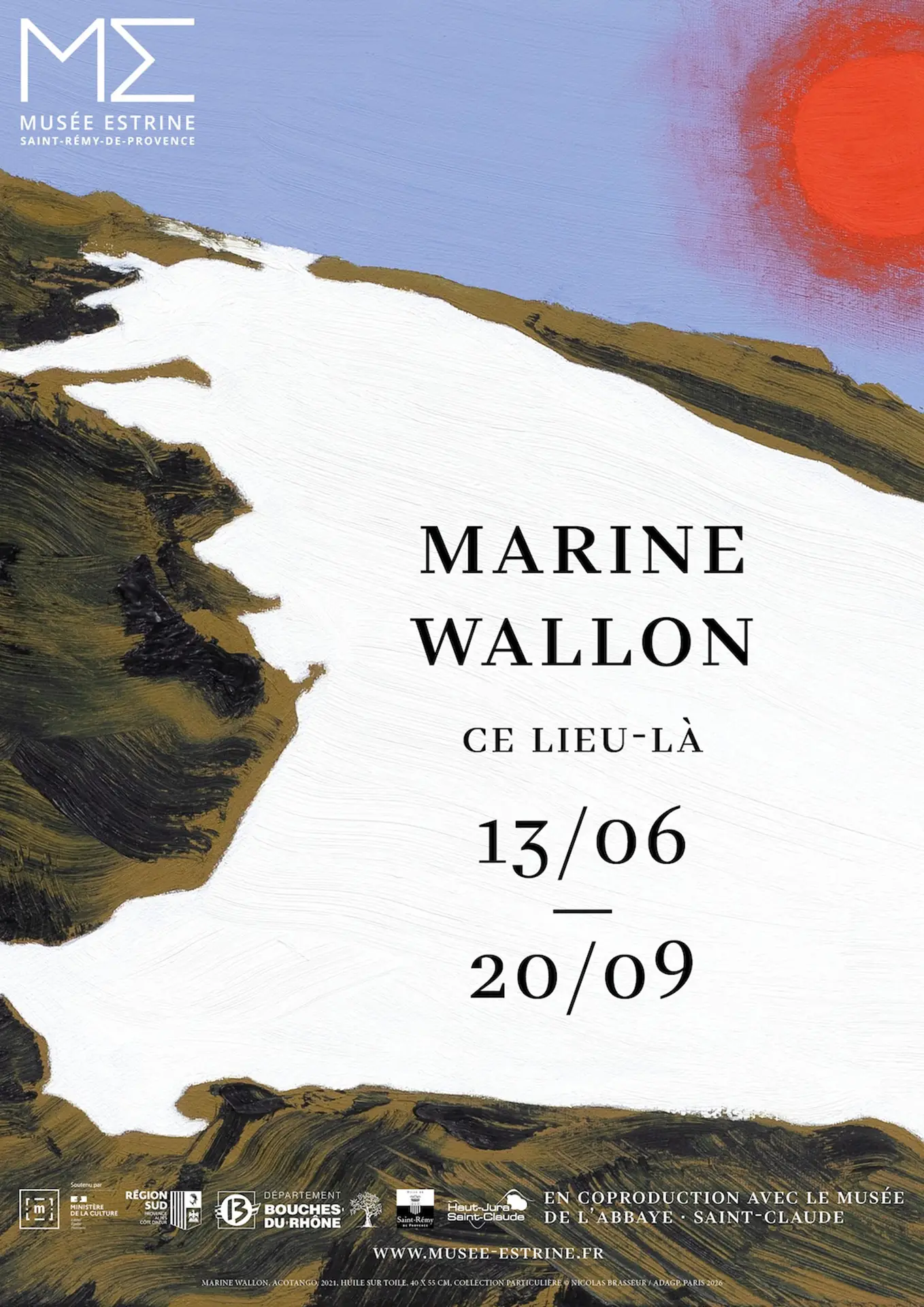 Exposition Musée Estrine : Marine Wallon, Ce lieu-là