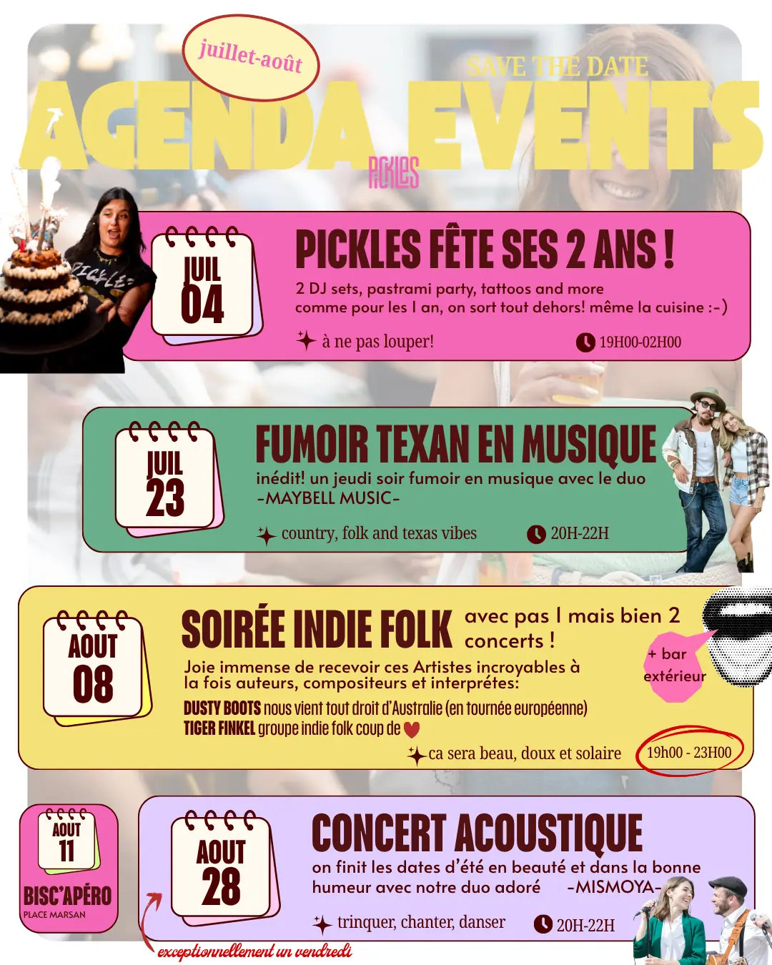 Soirée fumoir et concert