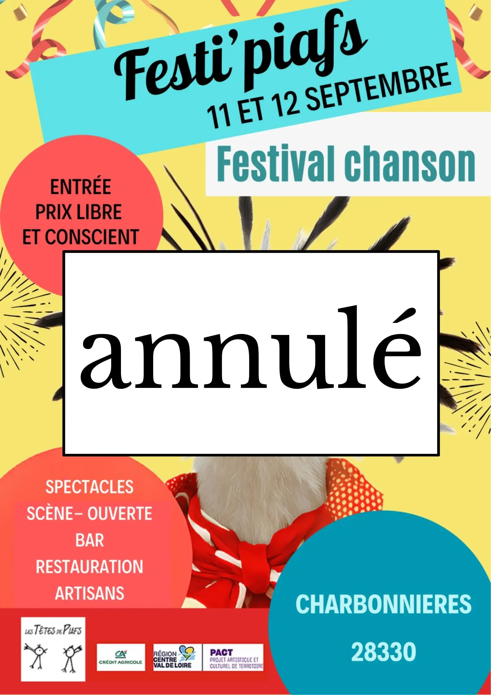 Annulé - Festi'Piafs 2026