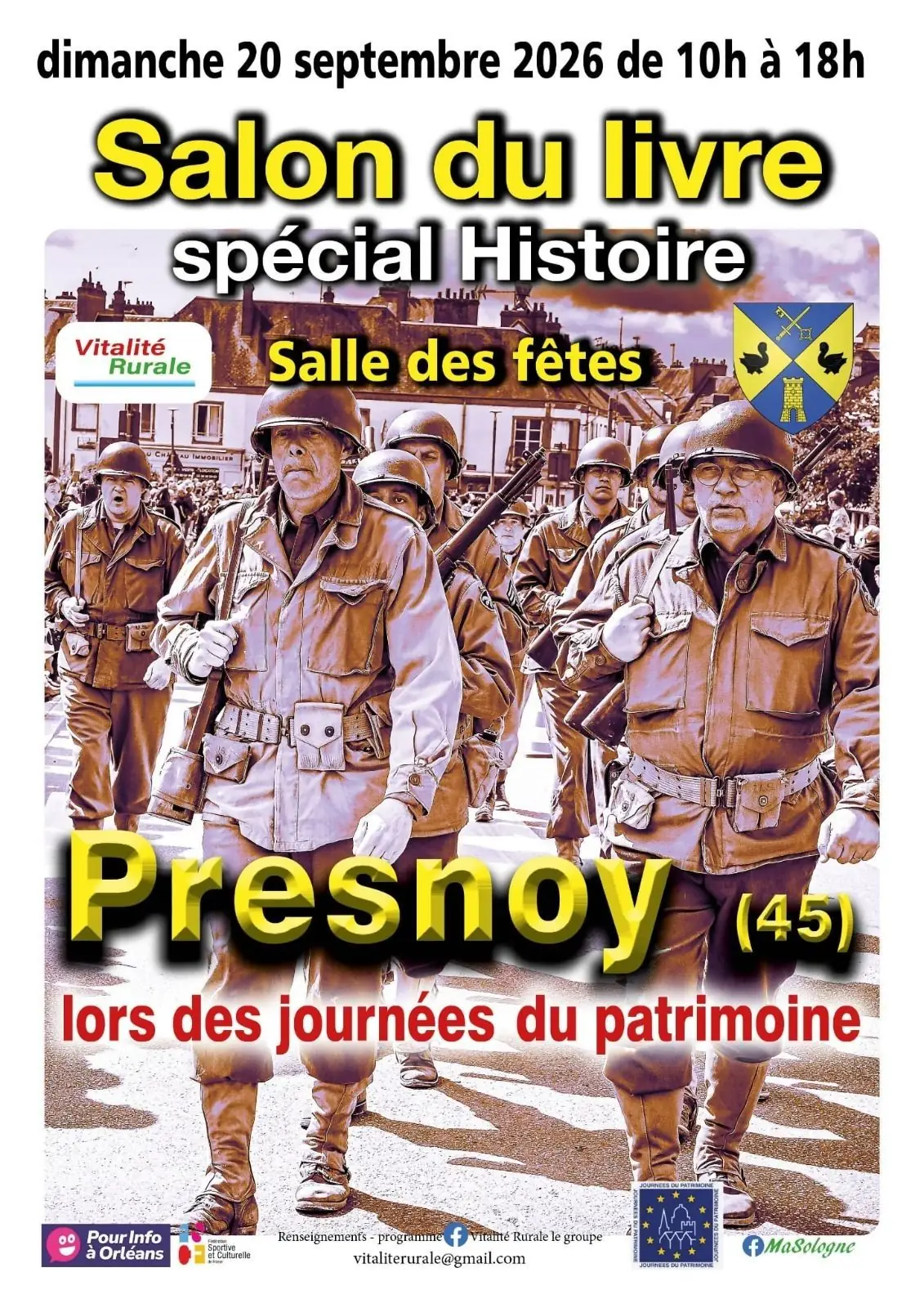Journée des archives municipales et salon du livre spécial Histoire