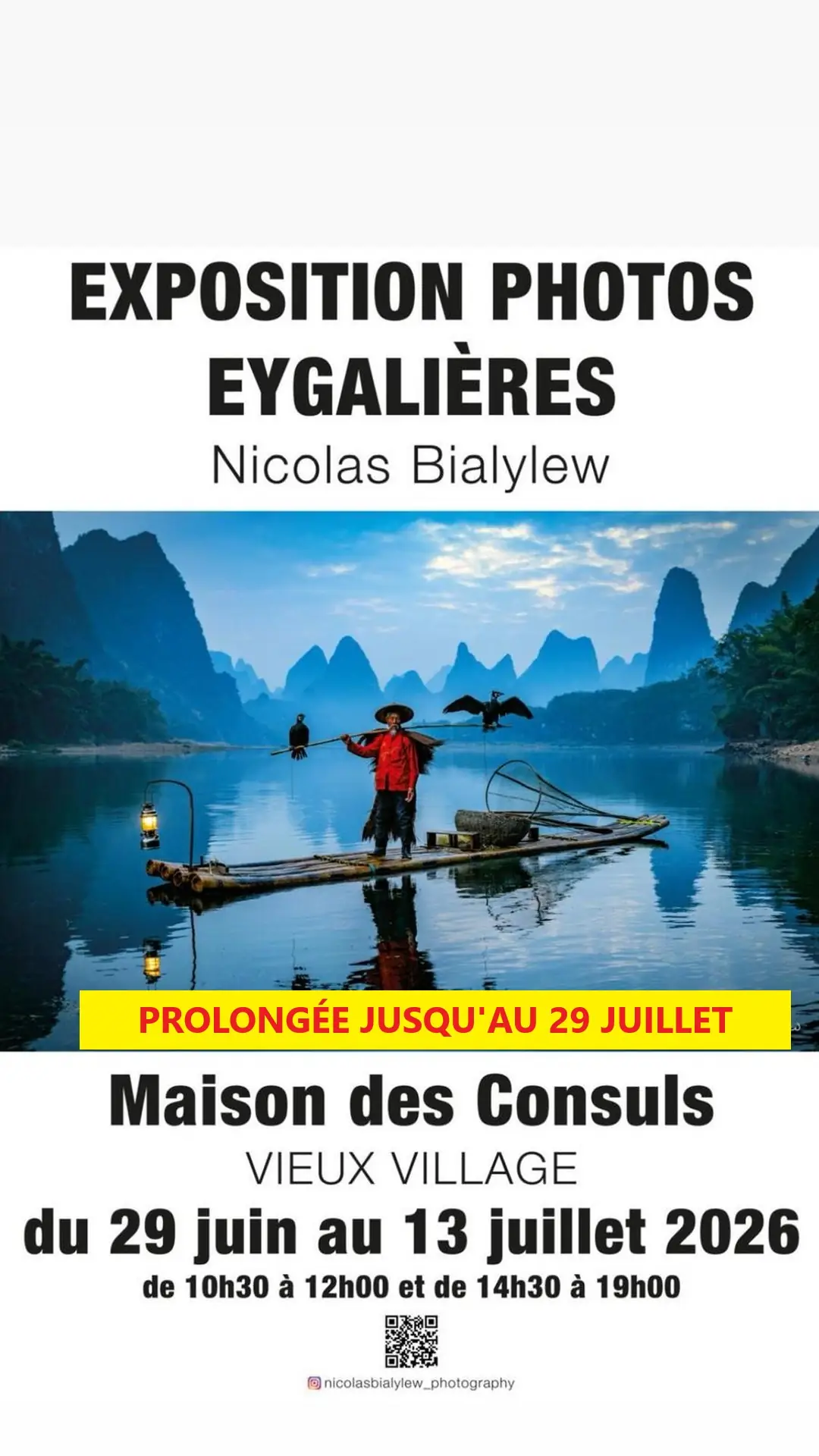 Exposition de photos par Nicolas Bialylew
