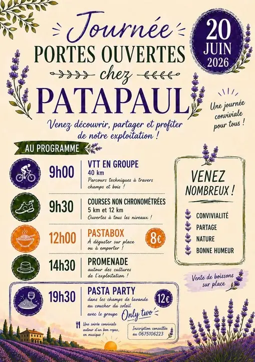 Fermes en Fête : Pâtes à Paul