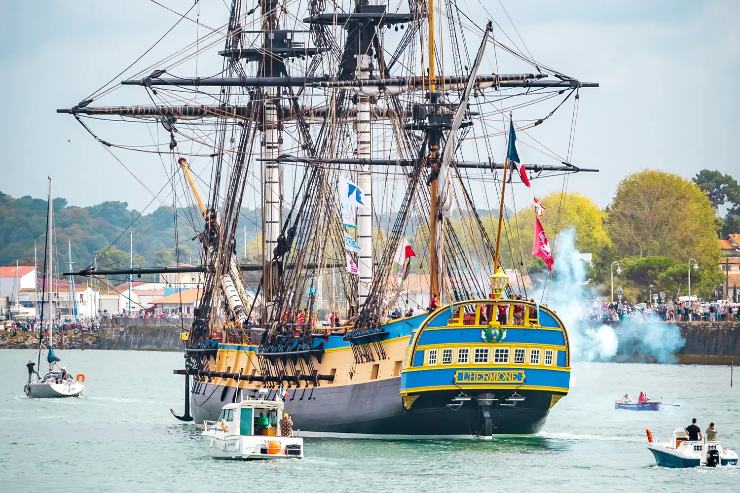 L'Hermione à Anglet