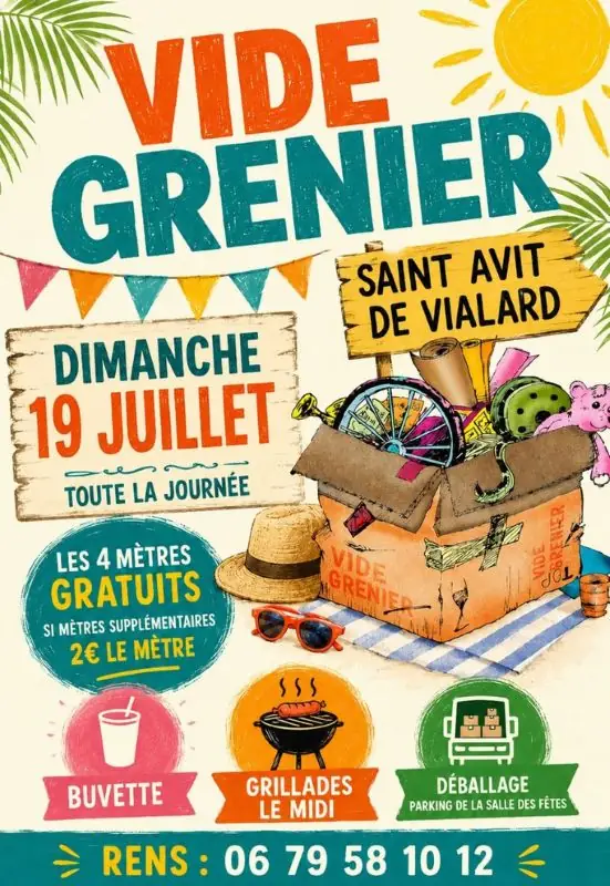 Mon village en fête - Saint Avit de Vialard