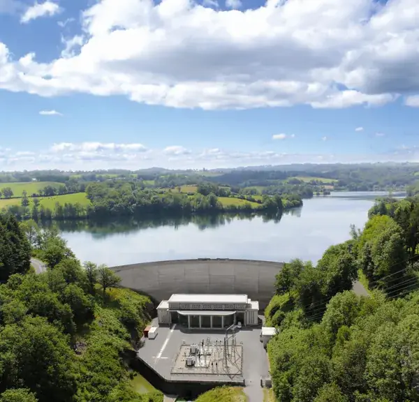 Complexe hydroélectrique du Pouget : Usine de pompage du lac de Bage