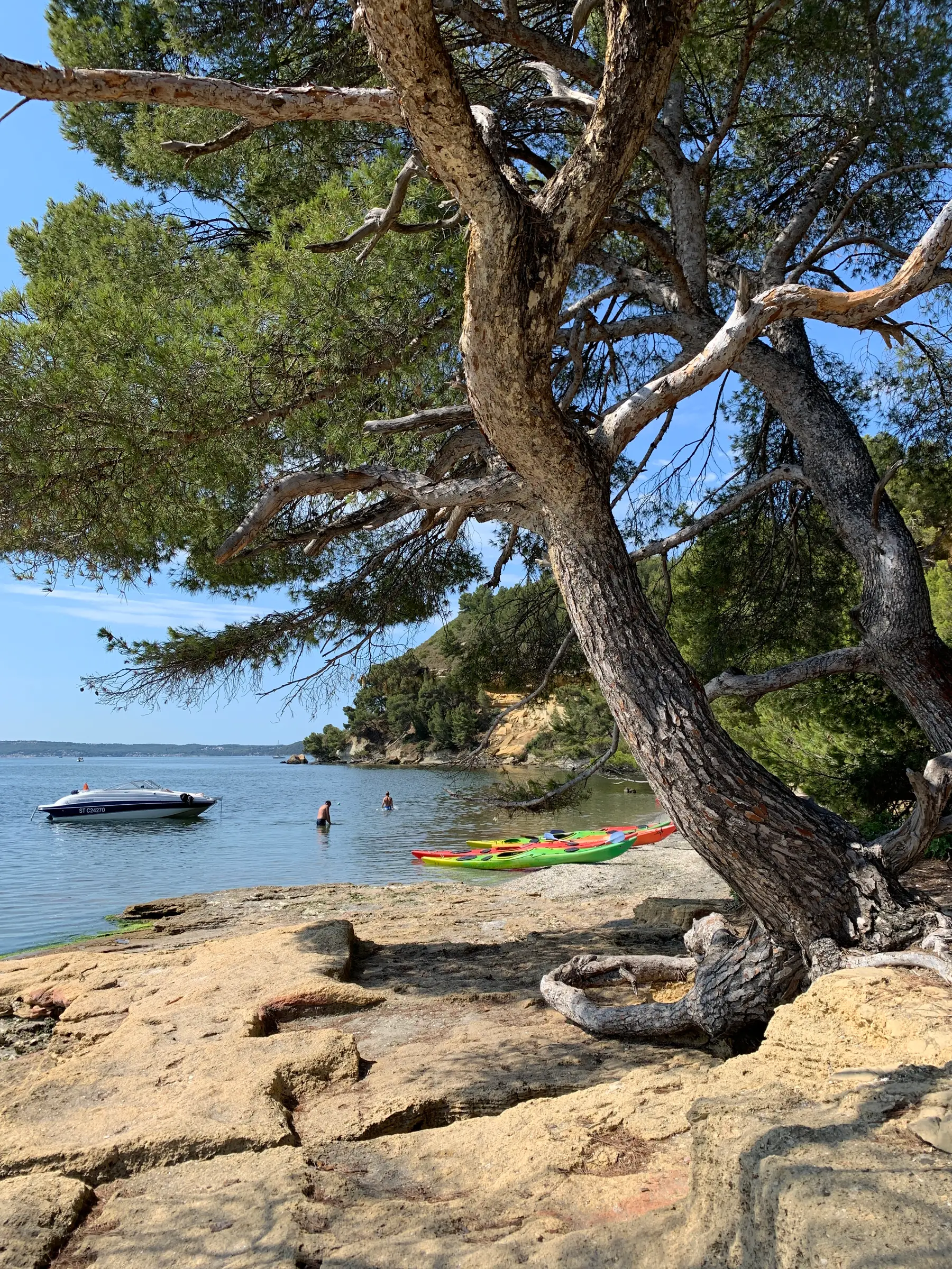 Balade en kayak sur l'Étang de Berre