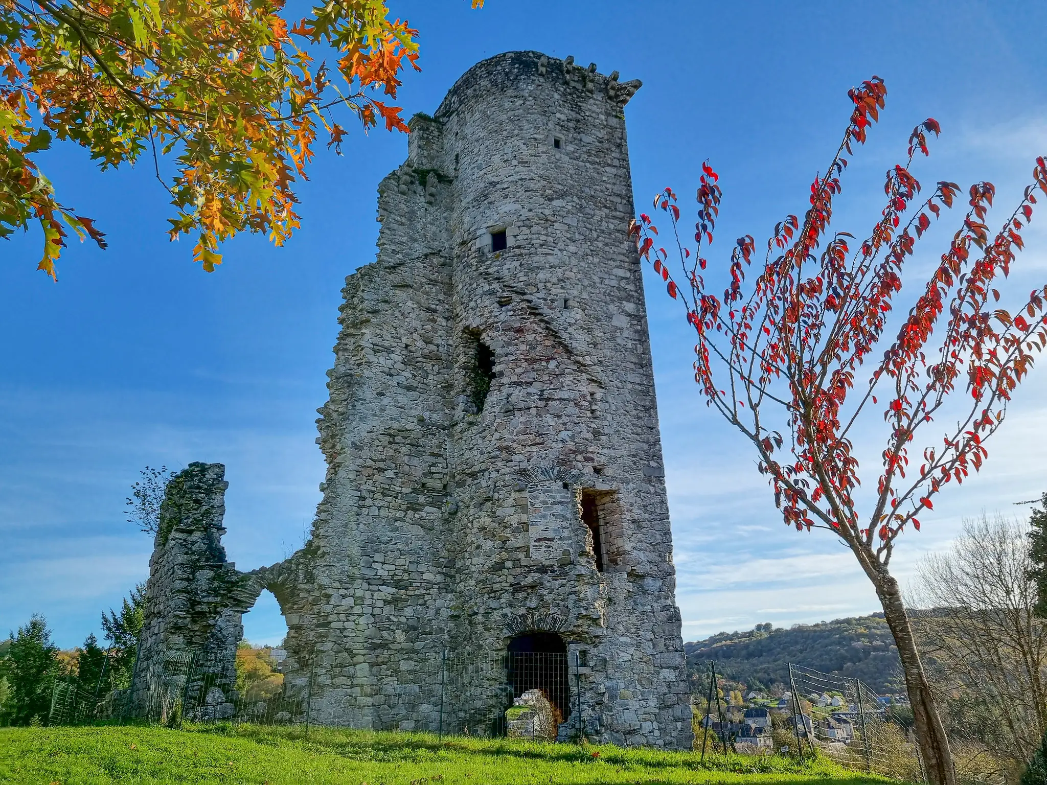 Ruines du château de la Chapoulie