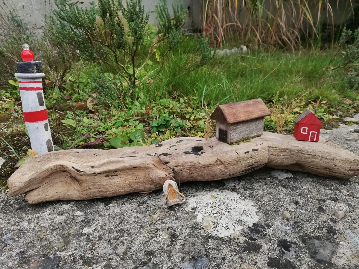 Atelier maquette diorama avec Déco palette