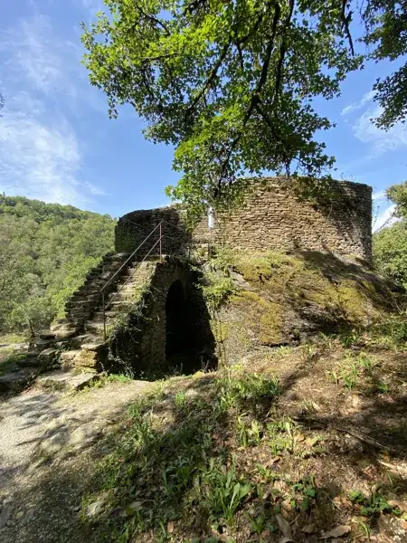 Le Roc d'Anglars et Le Lourdou