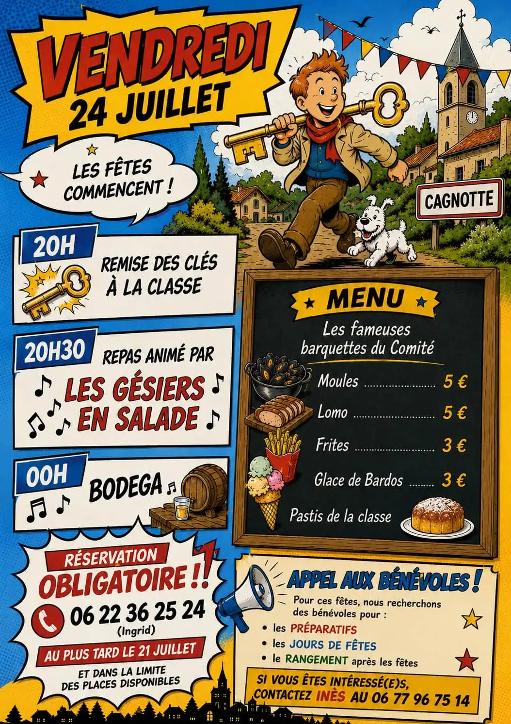 Fêtes d'été à Cagnotte