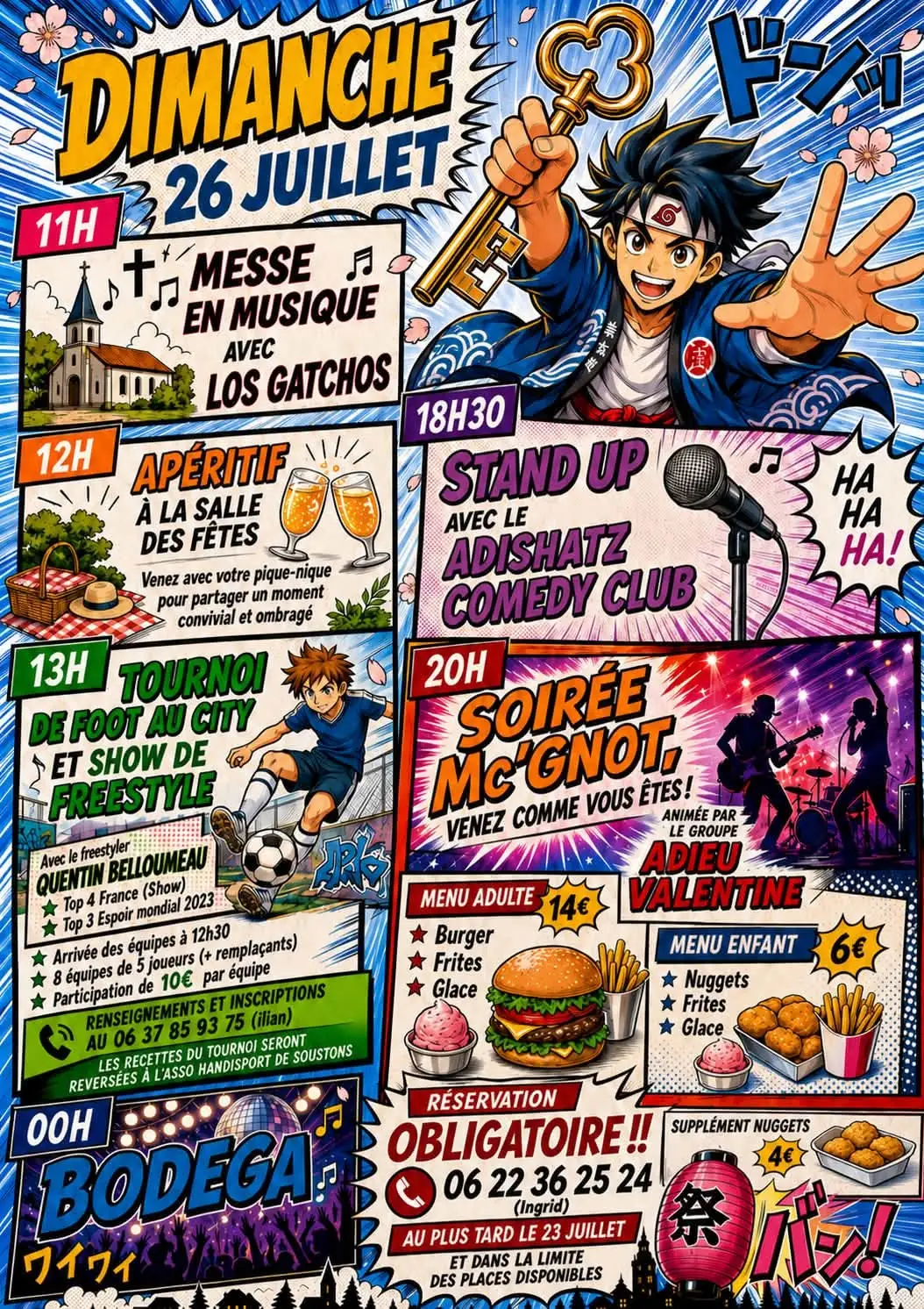 Fêtes d'été à Cagnotte
