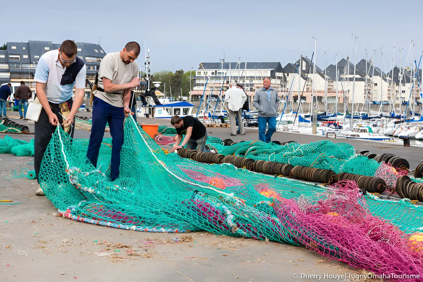 Marché de poisson Grandcamp-Maisy