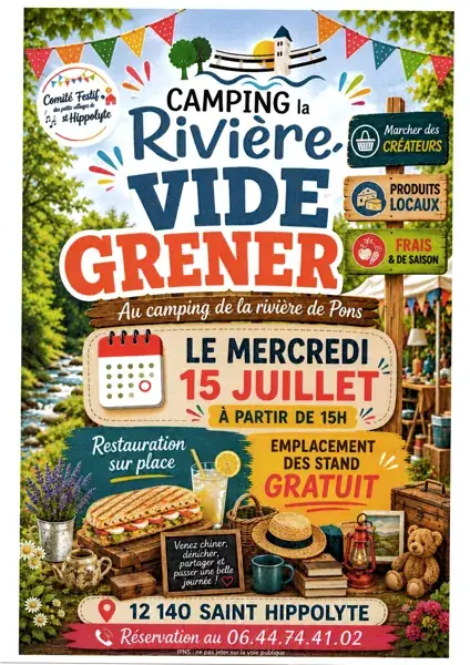 Marché de Producteurs locaux & Marché des créateurs & Brocante