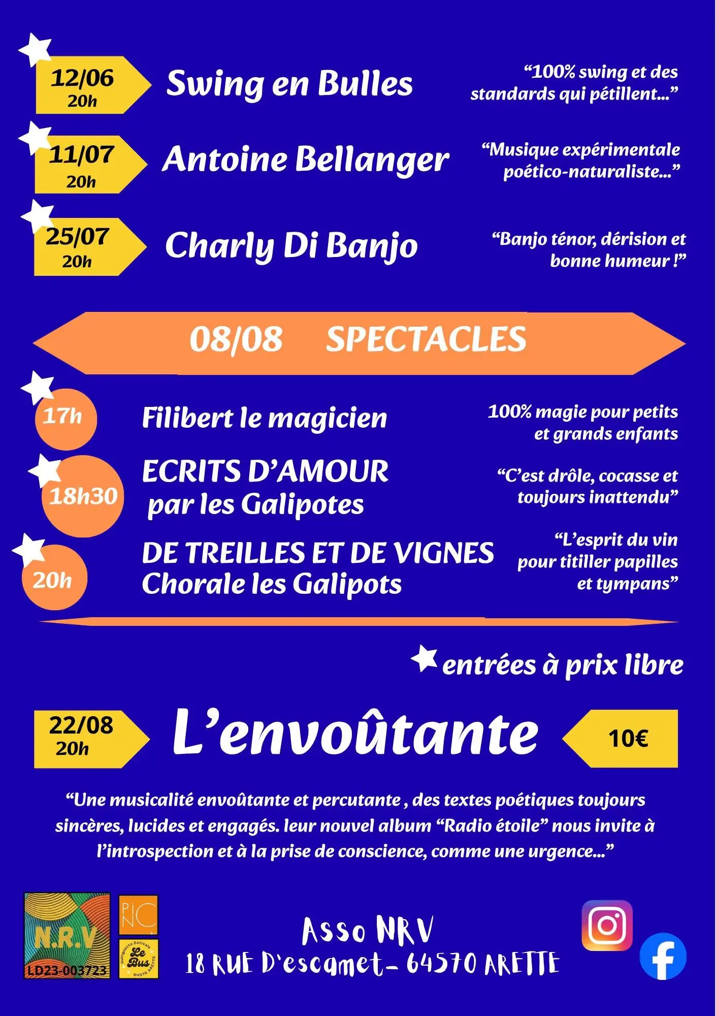 Concert - L'Envoutante