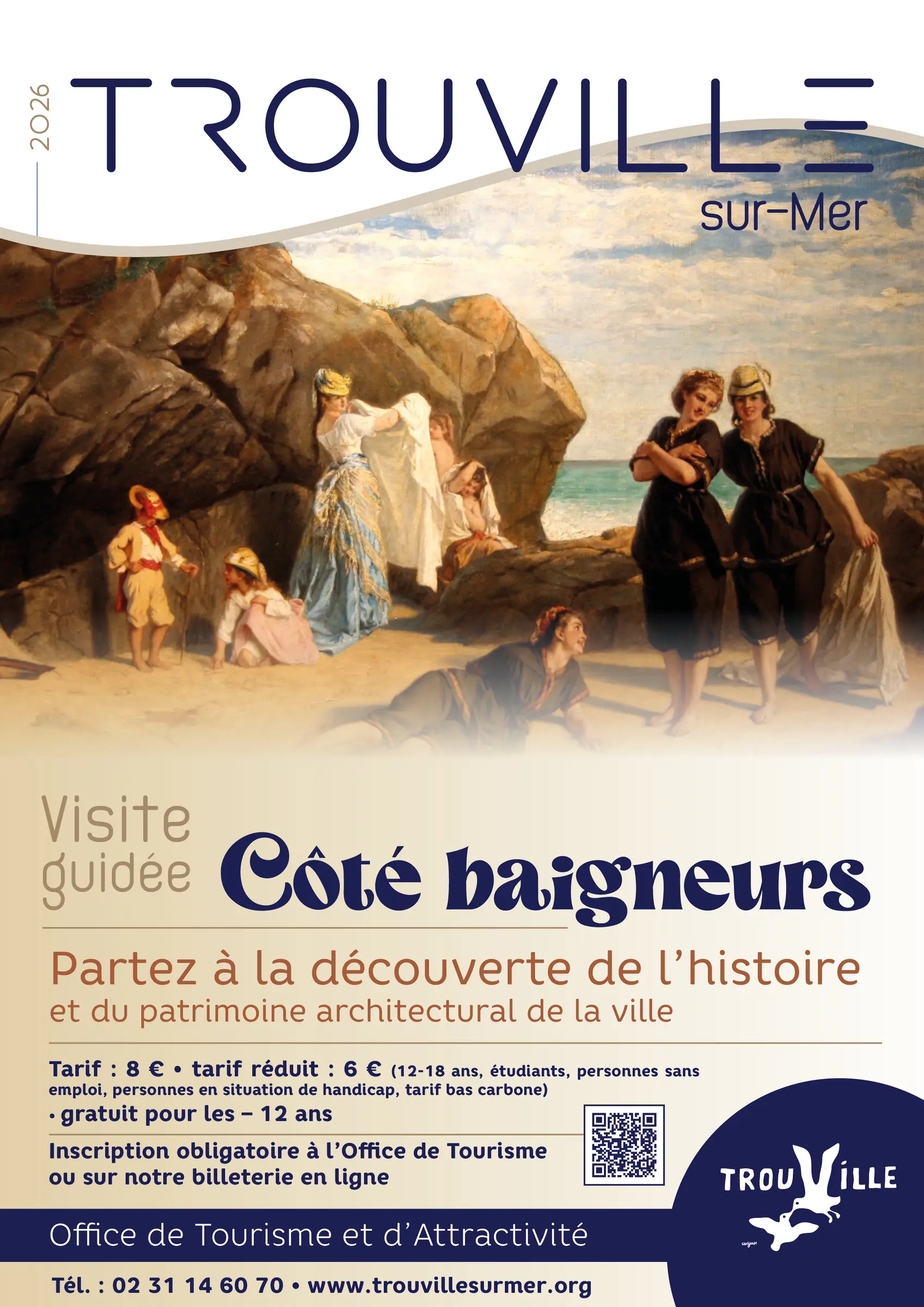 Visite commentée — Côté baigneurs