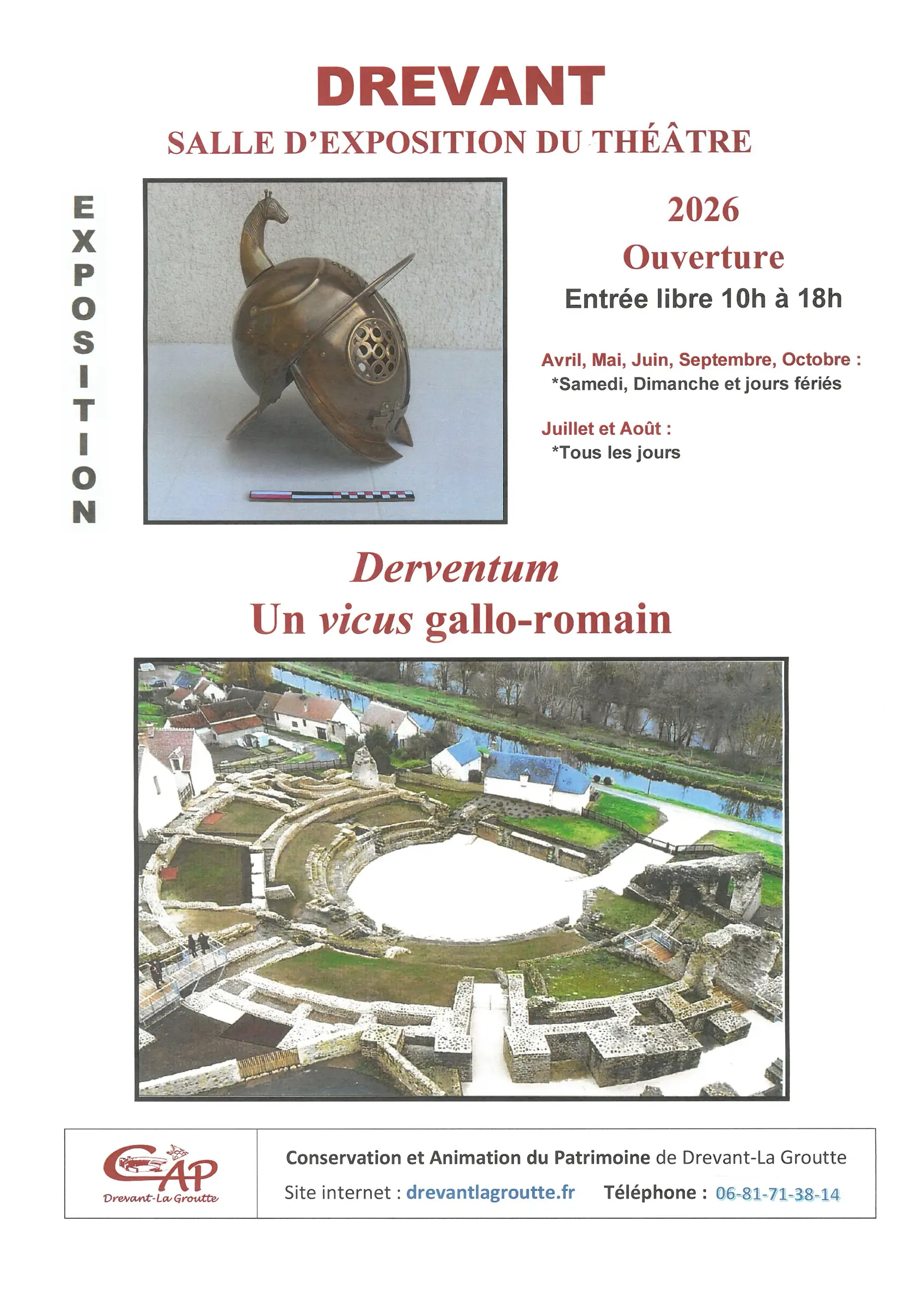 Exposition Derventum, un vicus gallo-romain