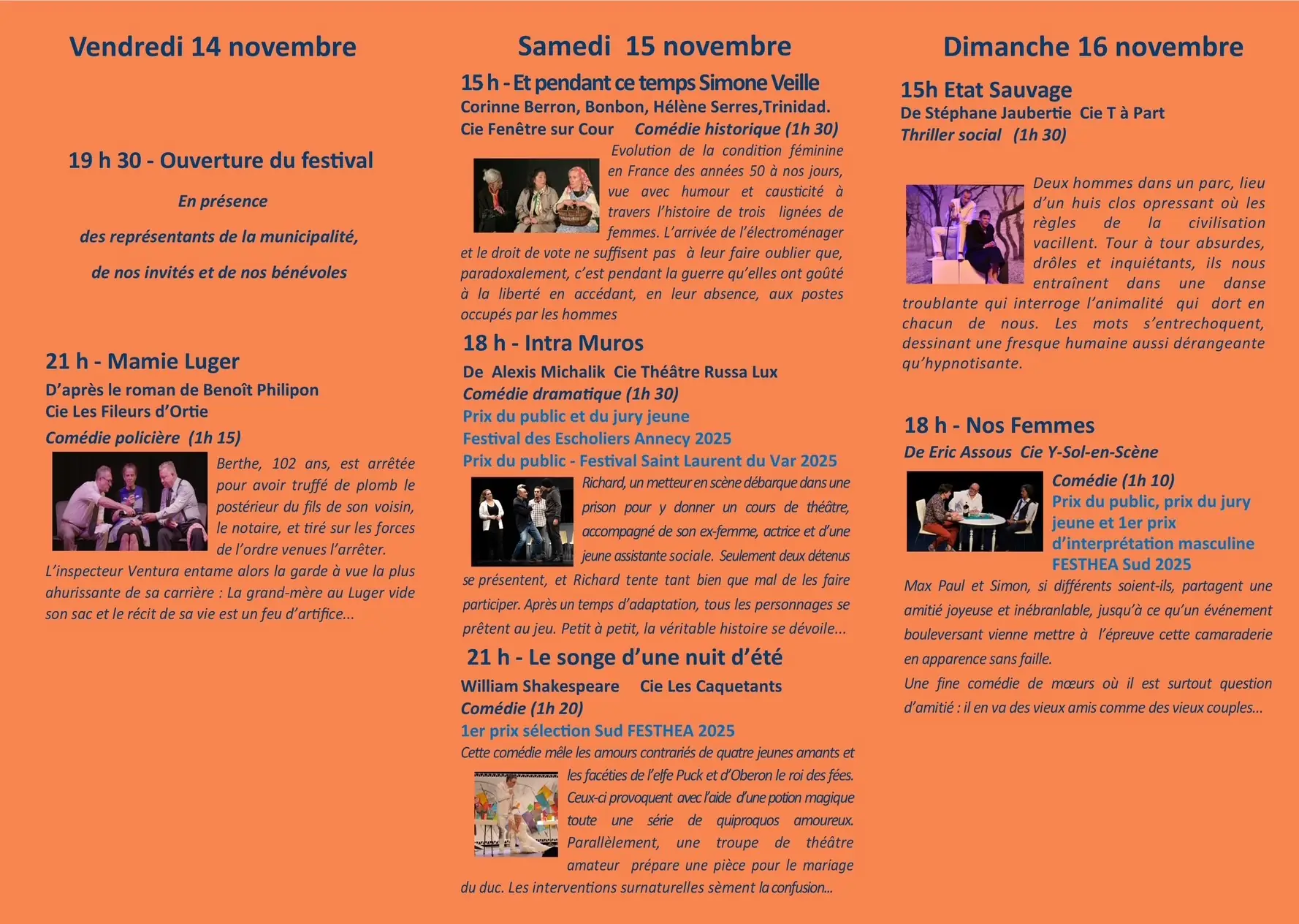 Les Dionysies 2025