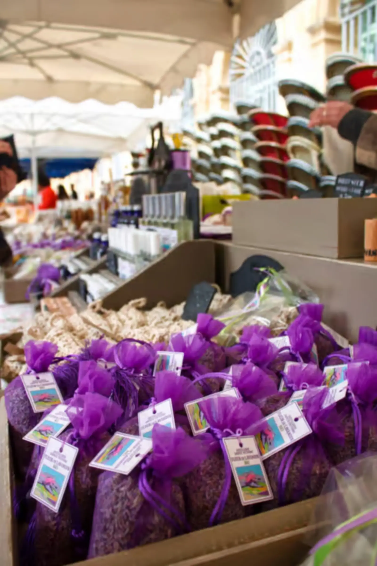 Tour du marché et terroir local