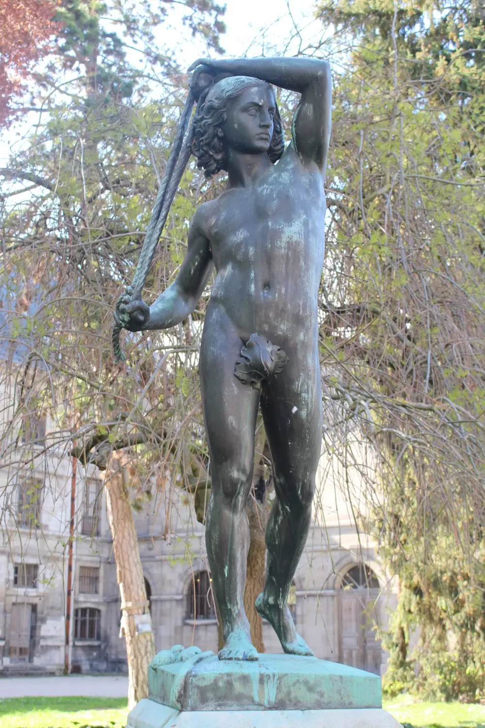 David tendant la fronde