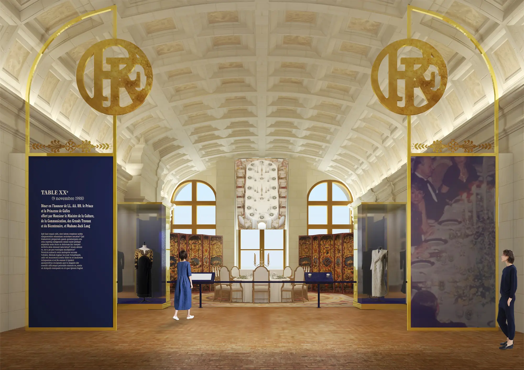 Exposition à Chambord - "Les Festins de Chambord"