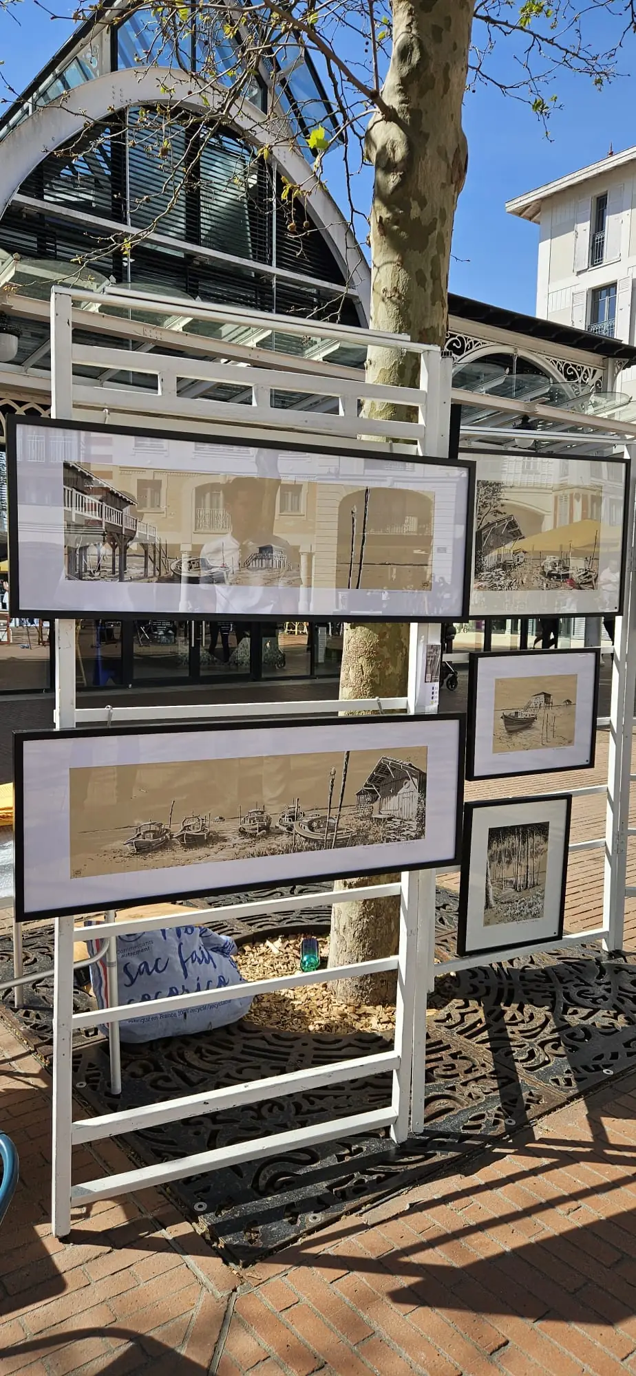 Exposition d'arts : Promenade des arts Arcachon centre