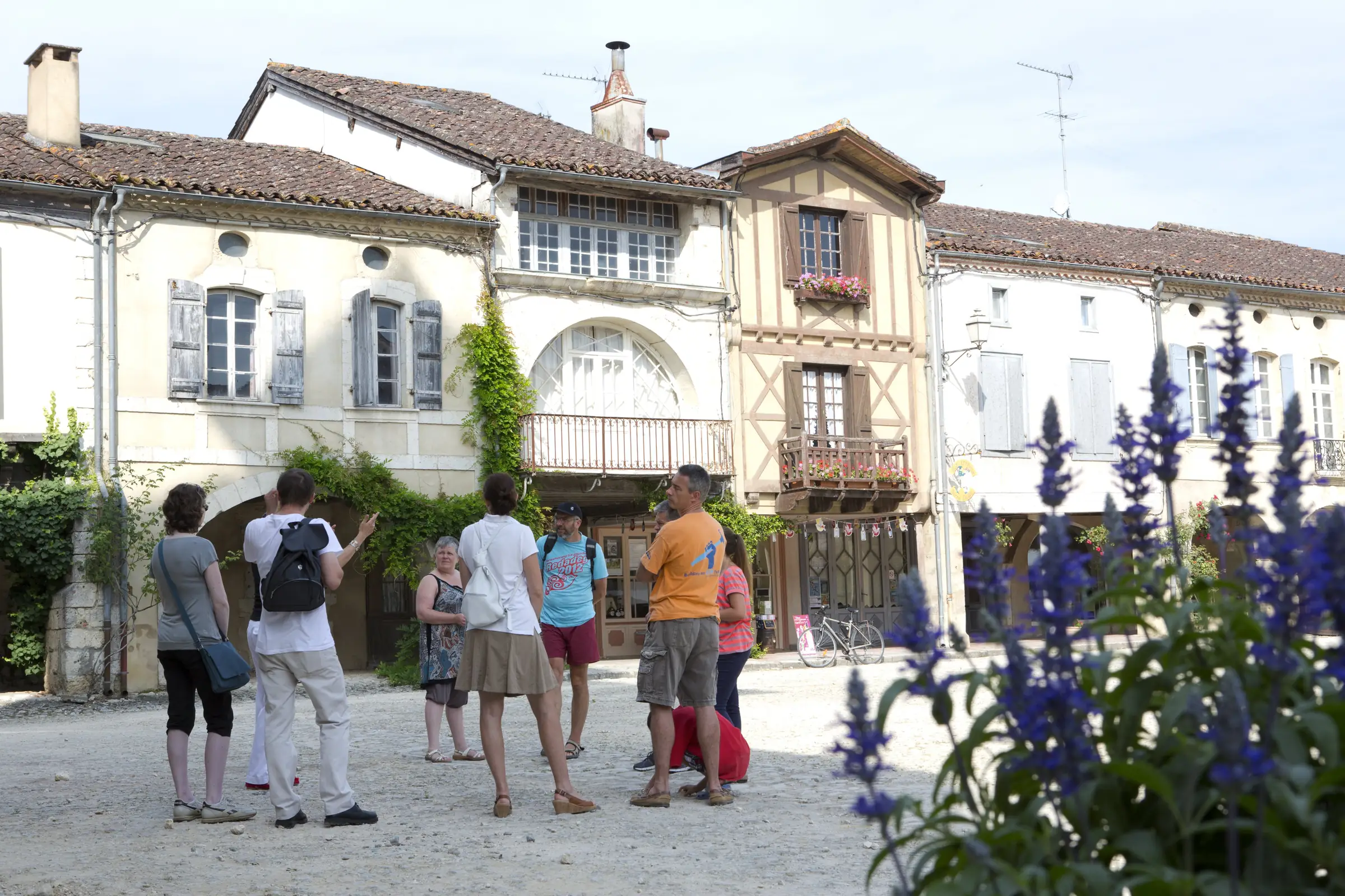 Visite commentée de Labastide d'Armagnac