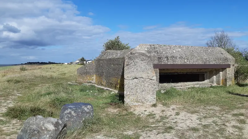 Le Bunker WN 90 de Géfosse