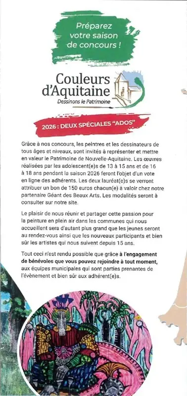 Concours de Peinture et de dessin