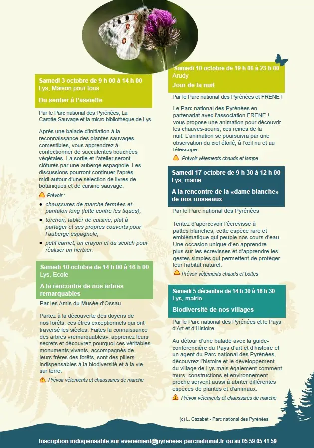 Fêtons la biodiversité : Biodiversité de nos villages